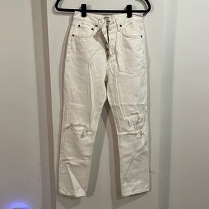 AGOLDE White Jeans